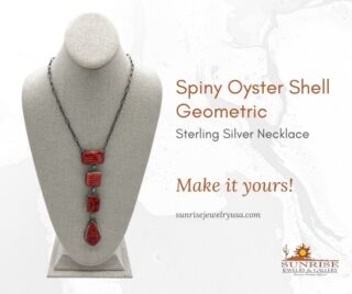 This Spiny Oyster Shell Geometric Necklace looks absolutely stylish and luxurious, especially when paired with chic and elegant outfits. Create a look that is quite different than usual.

Get it at Sunrise Jewelry & Gallery!
.
.
.
Check our Bio
.
.
#jewelry #fashion #handmade #accessories #nativeamericanjewelry #necklace #oyster #spiny #ATouchofSantaFe #handmadejewelry #navajo #navajonecklace #rings #bracelets #accessoriesoftheday #gold #design #diamonds #earrings #antiques #art #vintagestyle #fashionista #shopping #oldtown #scottsdale #arizona