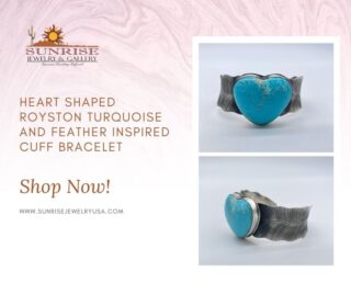 This Heart Shaped Royston Turquoise Cuff Bracelet makes a perfect combination when paired with black color and leather skirt. Together they make an excellent contrast while still looking very chic and fashionable.

Get it now!
.
.
.
Check our Bio
.
.
#jewelry #fashion #handmade #accessories #nativeamericanjewelry #cuff #royston #turquoise #ATouchofSantaFe #handmadejewelry #navajo #navajonecklace #rings #bracelets #accessoriesoftheday #gold #design #diamonds #earrings #antiques #art #vintagestyle #fashionista #shopping #oldtown #scottsdale #arizona